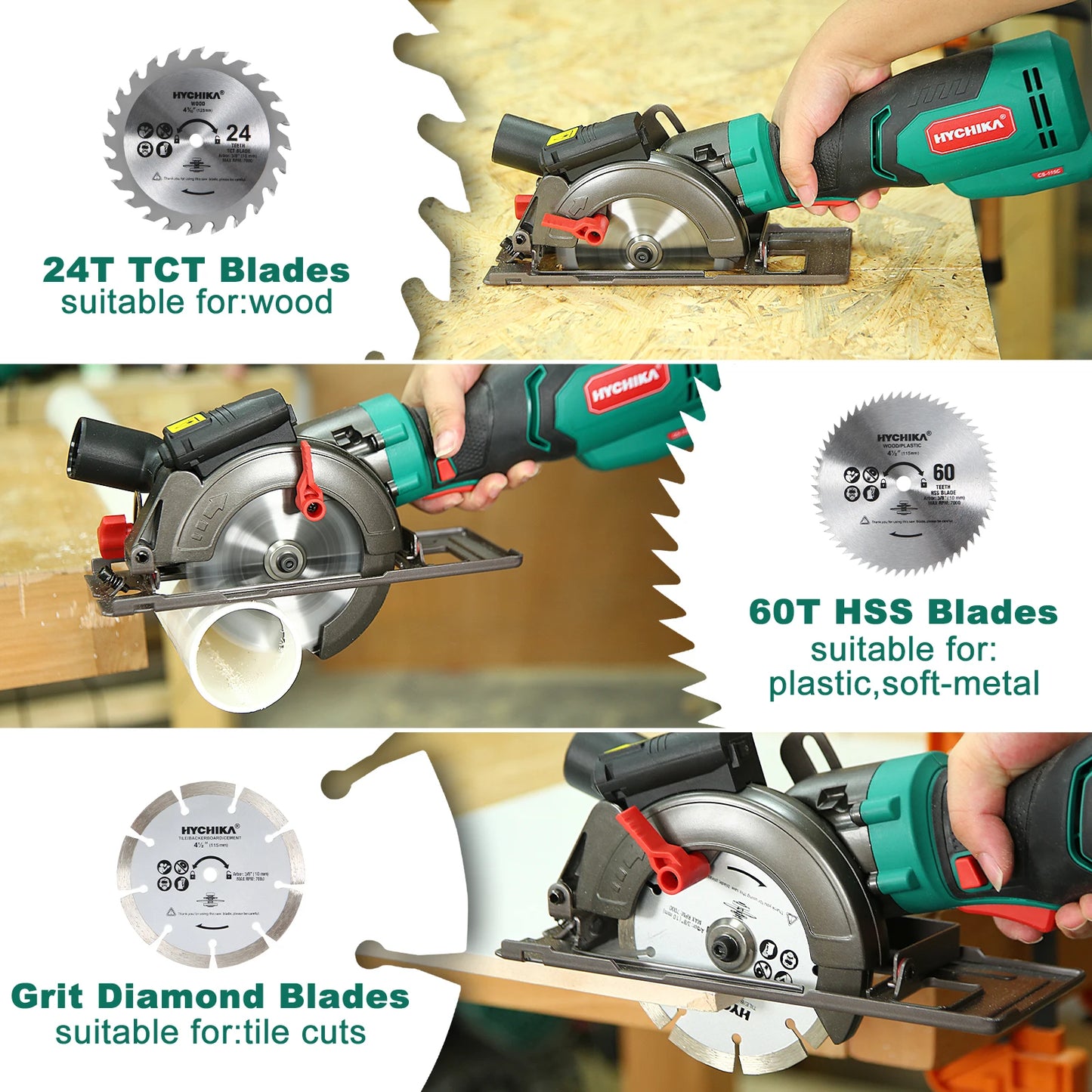 HYCHIKA 750W Circular Saw