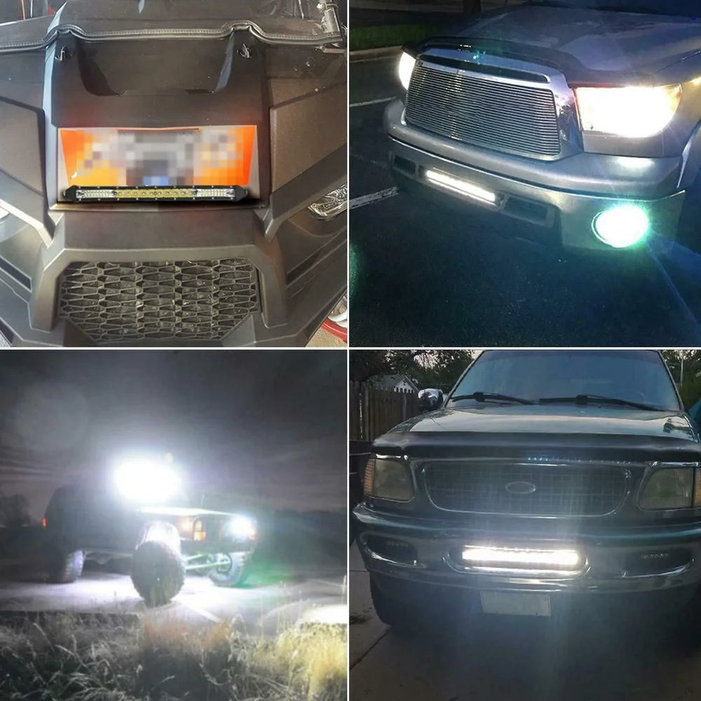 LED Spot & Flood Light Bar – 12V/24V