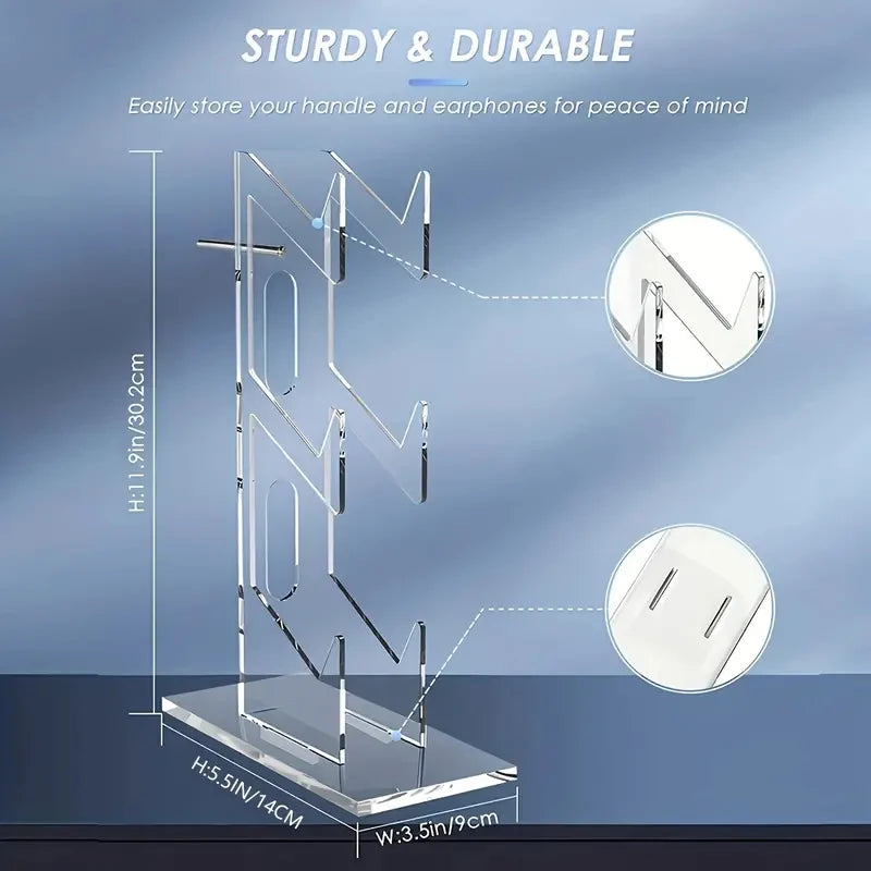 3-Layer Controller Holder & Headphone Holder