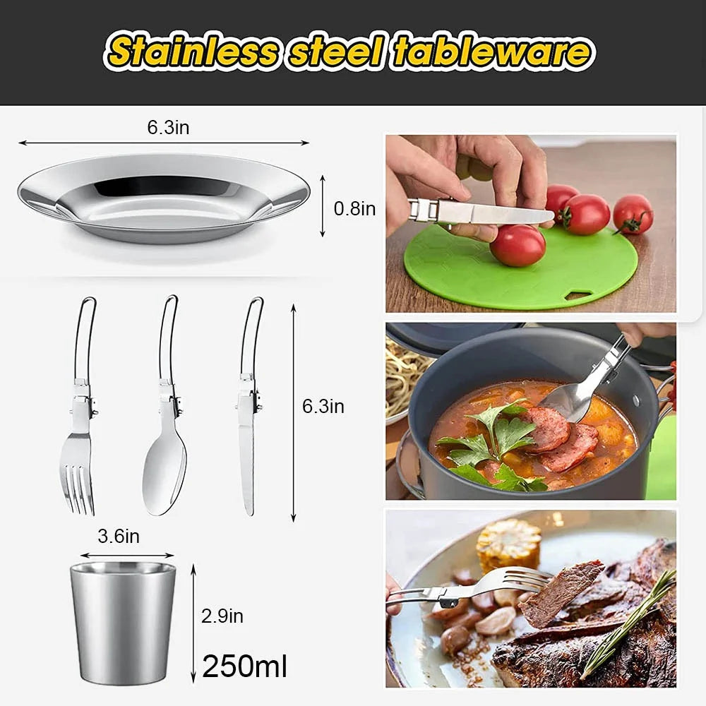 Camping Cooking Set Cookware