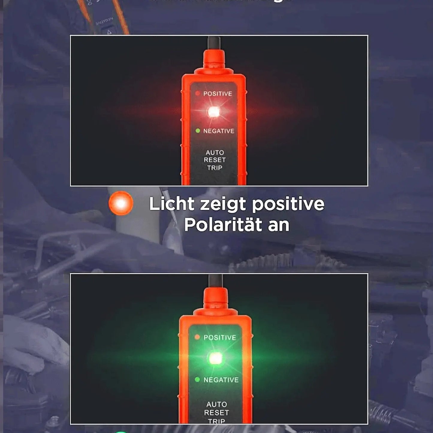 Bilkretstestare - Power Circuit Probe Detector