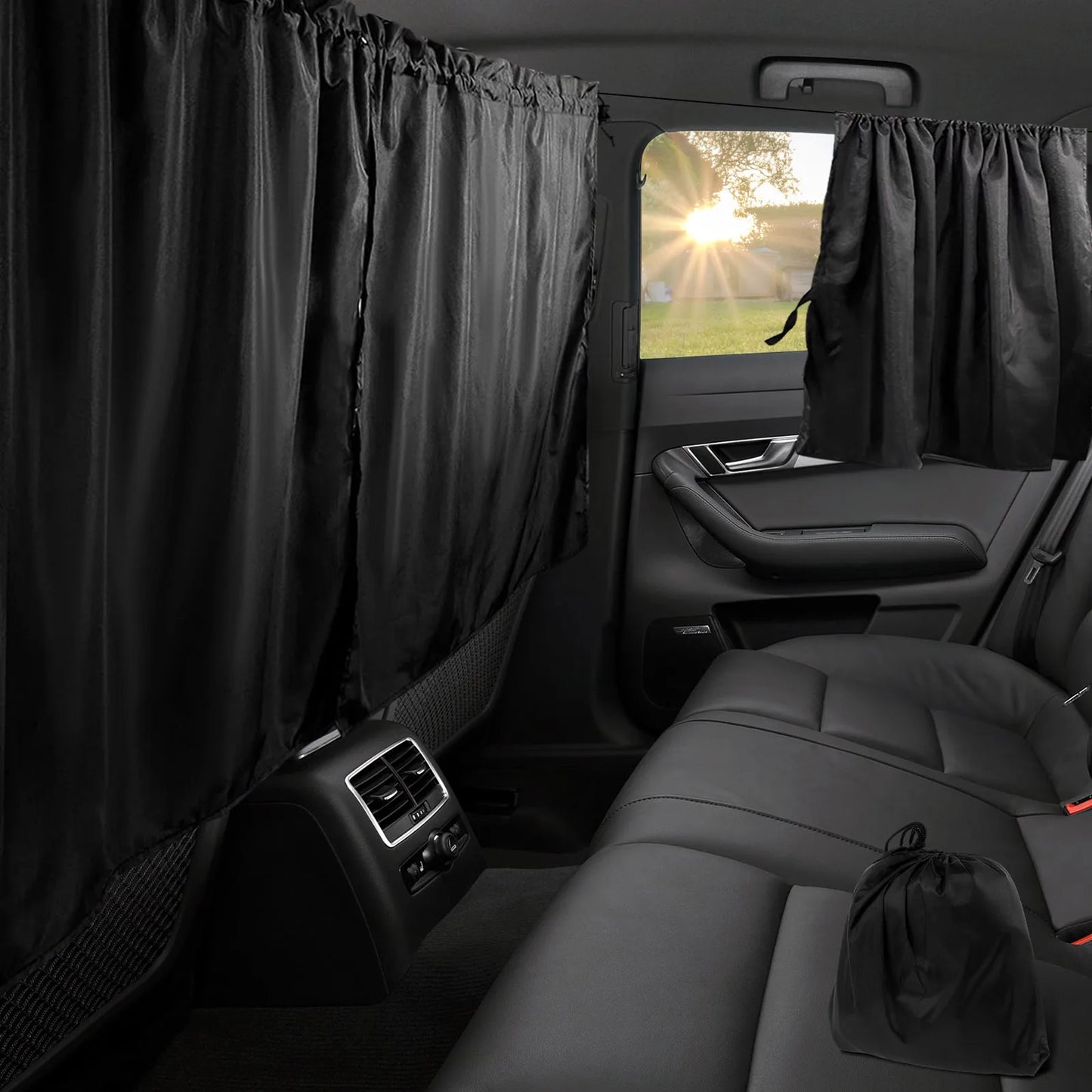 Car Privacy Curtains - Universal Car Divider Curtain